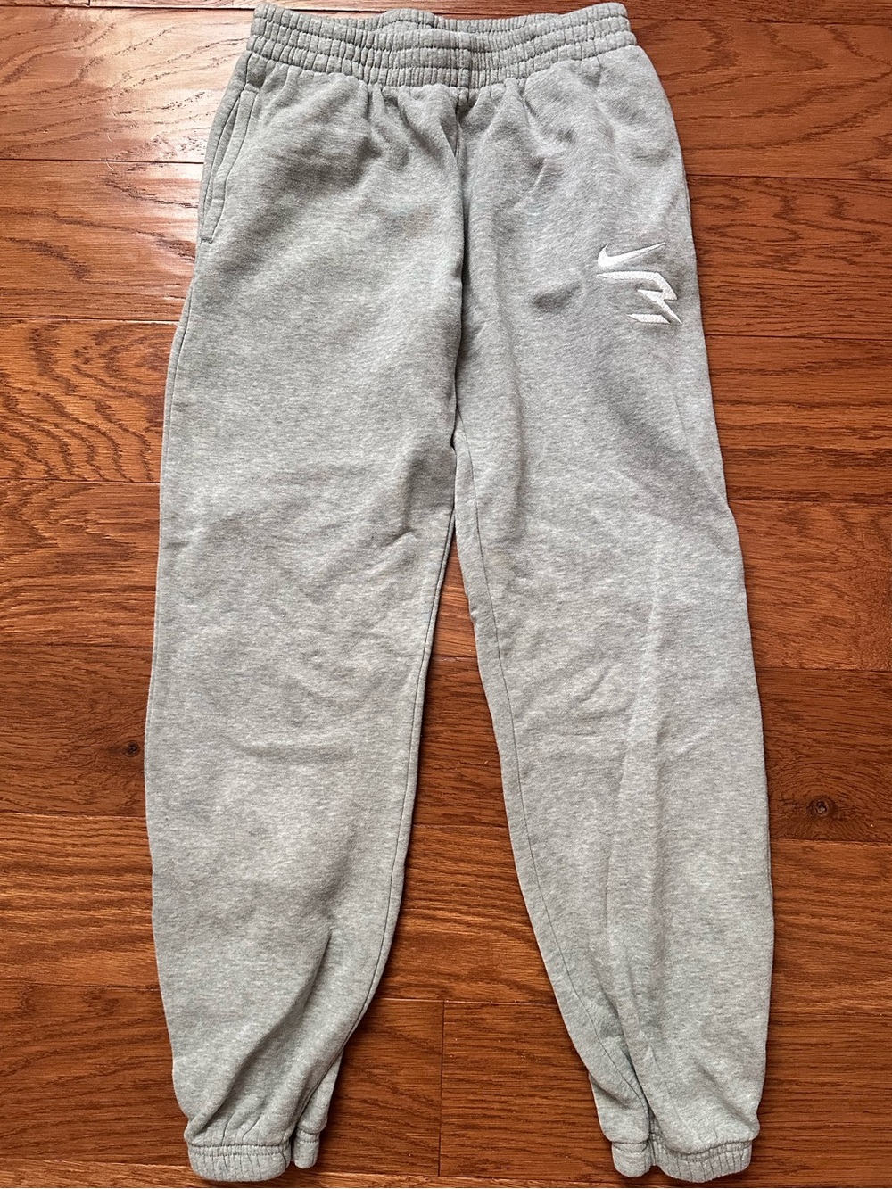 Light grey Nike sweatpants